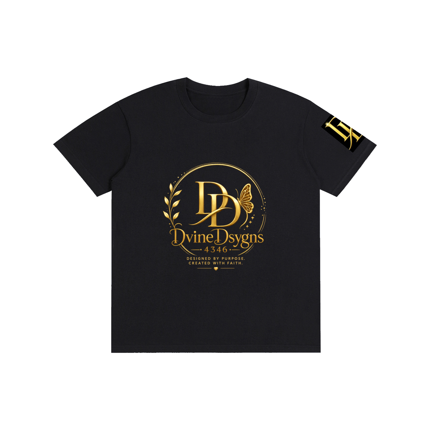 Pure Cotton Unisex T-Shirt – Classic Black