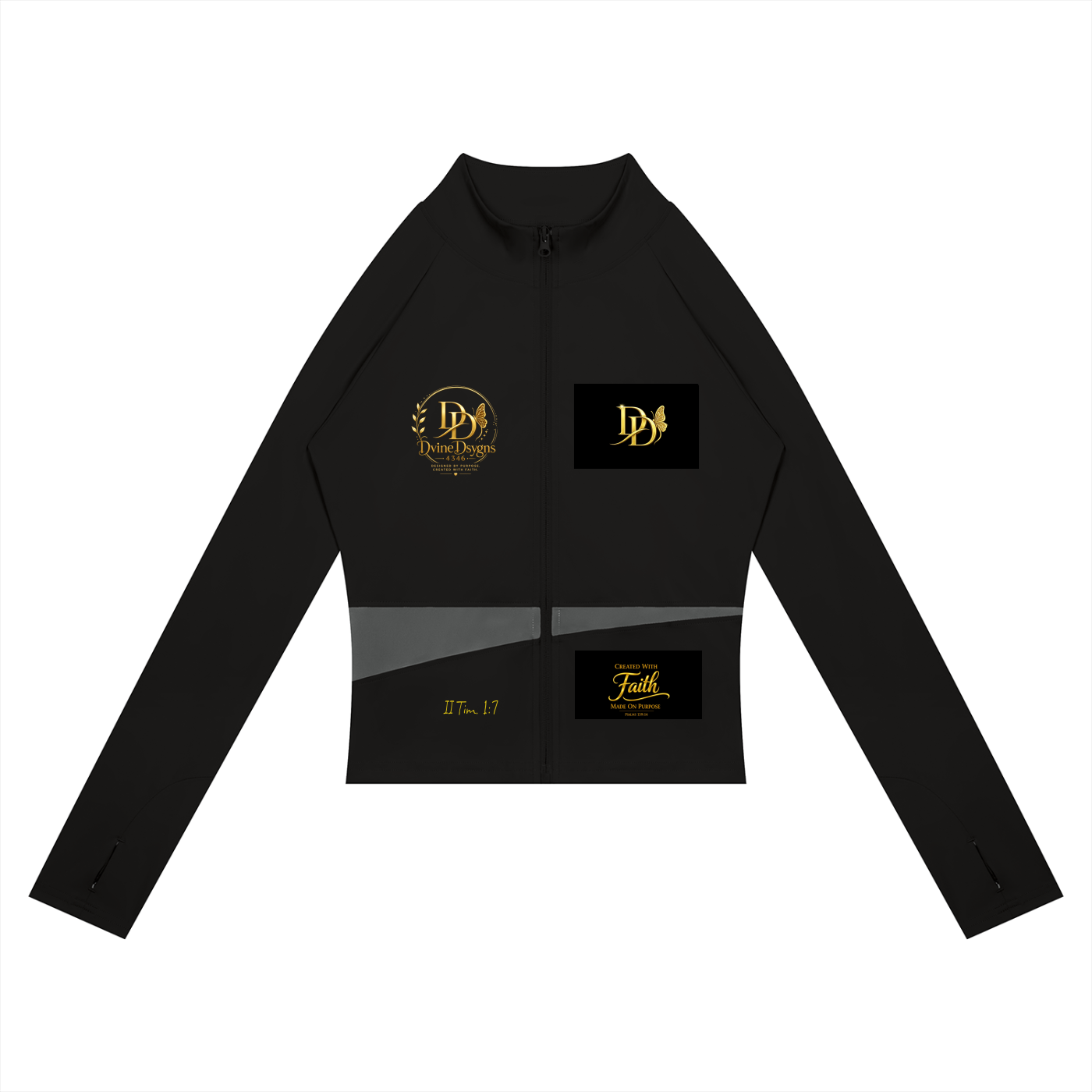 Women's Paneled Yoga Jacket