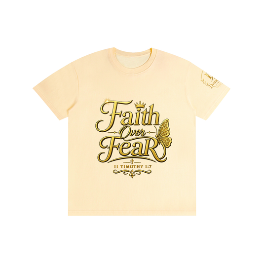 Pure Cotton Unisex T-Shirt – Light Apricot
