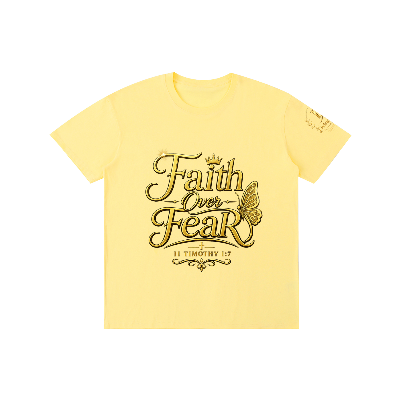 Pure Cotton Unisex T-Shirt – Yellow